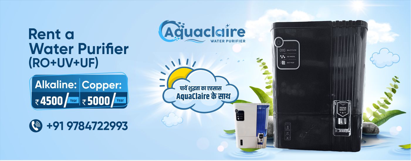 Aquaclaire Water Purifier Banner